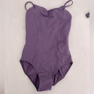 Mirella Pinch Seam Camisole Leotard